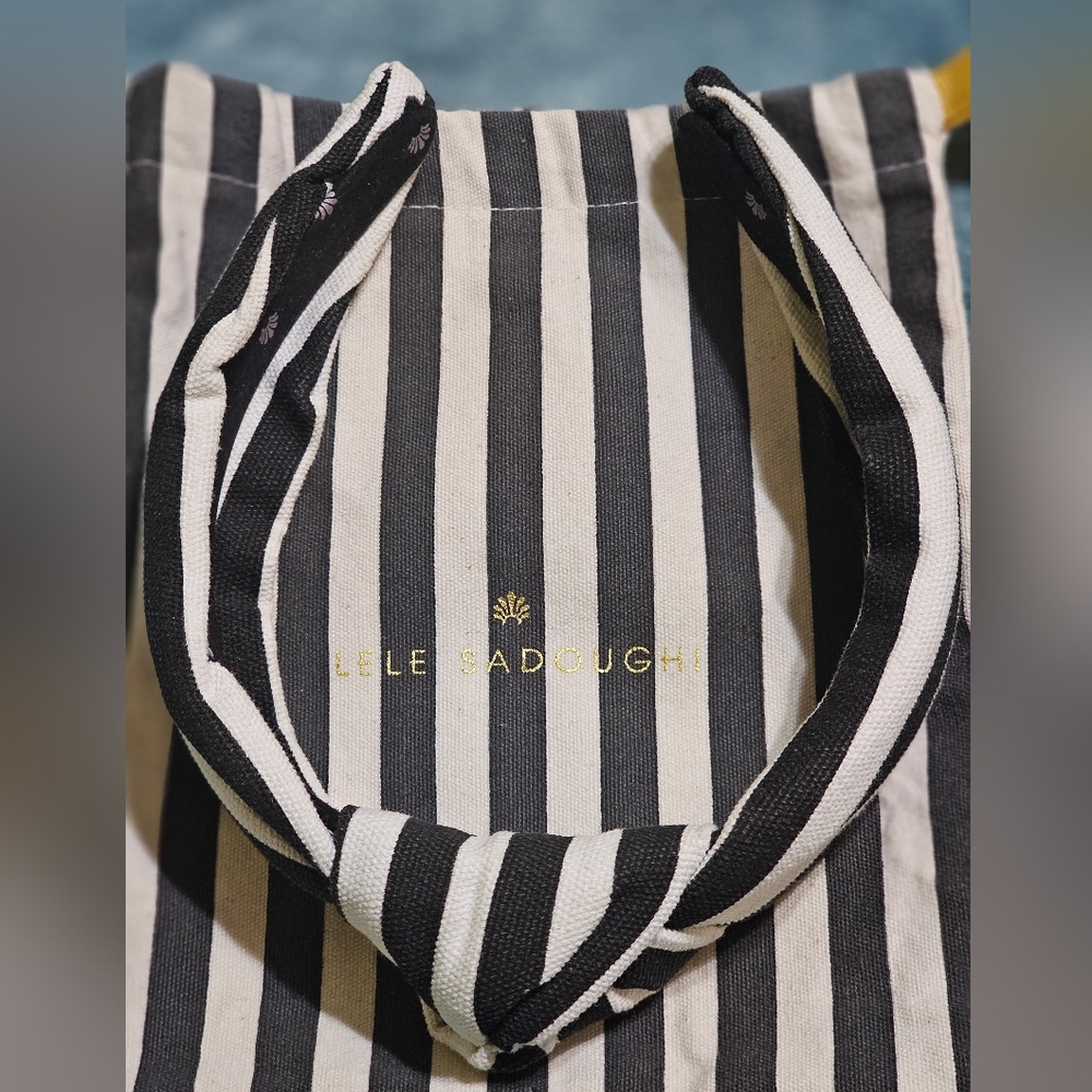 Lele Sadoughi Black/White Headband